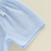 Touchdown Sommerset för Pojkar | T-shirt med Rugbyboll & Ljusblå Shorts | Bomull & Polyester | 6 mån–4 år | Sportig Babyoutfit