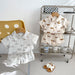 Mini Moments Sommarset Baby – Tröja och shorts i bomull med tryck | Maison Minou | Tax eller text | Storlek 0–4 år
