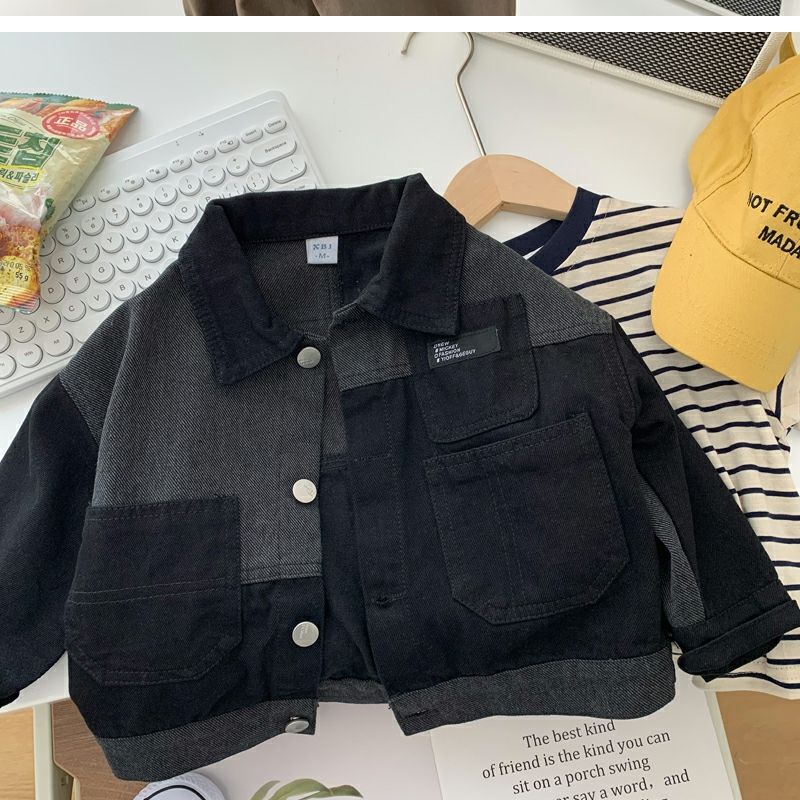 Jeansjacka – Antana Unisex, blå, bomull, denim, storlek 1–8 år