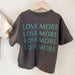 Oversized T-shirt – CozyLove Unisex, Grå/Beige, Bomull, Storlek 0–8 år