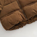 Vinterjacka med Björn-emblem – Beige/Brun, Polyester, Storlek 0–6 år