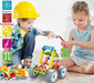 Kreativ Pedagogisk Byggsats – Build & Play för Barn, 5-i-1 Modeller, STEM-leksak, Från 5 år