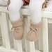 Stickade Babytossor – LittleLoom Unisex, Beige/Vit/Rosa/Grön, Storlek 0–2 År