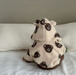 Teddy fleeceväst med öron – Björn Unisex, Beige/Brun, Storlek 0–3 år