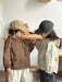 Vindjacka Parkas – CozyShield Unisex, Beige/Brun, Bomull, Storlek 0–8 år