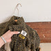 Jacka med Leopardmönster – Gitega Flickor, Brun, Bomull, Storlek 1–8 år