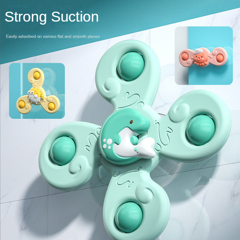 3-delat Fidget Spinner Set – Sensorisk Badleksak för Småbarn