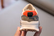 Sneakers - Gali Unisex, Svart/Orange, Polyester, Storlek 21-30
