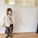 TeddySoft Vadderad Babyjacka Unisex | Vinterjacka 1–6 År | Varm Bomullsjacka med Knäppning & Rutmönster