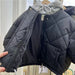 Vadderad hoodiejacka – CozyShield Unisex, Blå/Grön, Bomull, 0–6 år