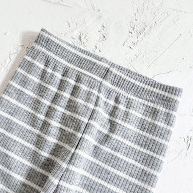 Klädset med leggings och tröja – Play All Day Unisex, Grå, Bomull, Storlek 0–3 år
