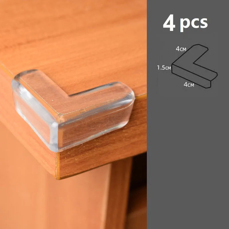 Silikon Hörnskydd för Baby – Set med 4 eller 10 Stycken