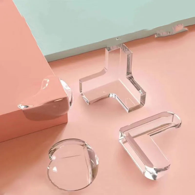 Silikon Hörnskydd för Baby – Set med 4 eller 10 Stycken