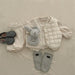 Vadderad Väst | CloudNest Unisex, Grå/Beige, Bomull, 0–3 år