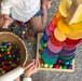 Trämusikträd med Kulbana – Pedagogiskt Leksak för Barn | MelodySprout 71 cm