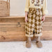 Rutig Byxa – Checkmate Unisex, Svart/Brun, Bomull, Storlek 0–6 År