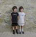 Summer Vibes Småbarnsset – Mjuk Sommaroutfit i Bomull | Unisex | Svart & Vitt | Storlek 0–3 år | Little Nomad
