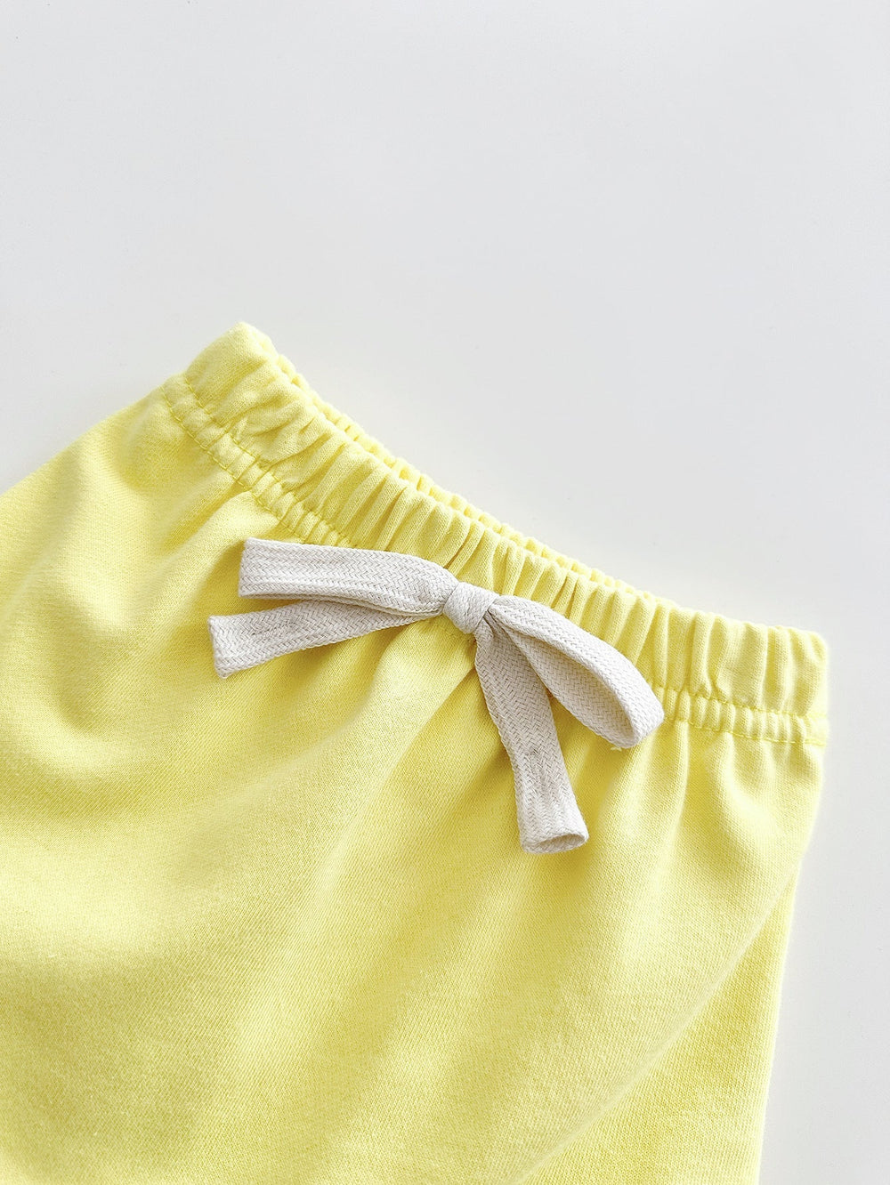 Sommarklädset T-shirt med Citron + Shorts Jogging – Baby, Småbarn, Förskolebarn, Grön/Gul, Bomull, Storlek 0–3 år
