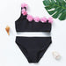 Flickor Tankini Baddräkt Sjöjungfruprint – Sommarstrandkläder | 3-12 år