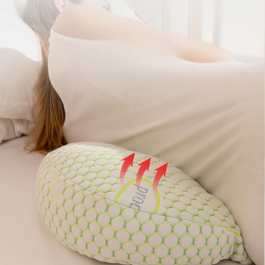 Gravidkudde för sidosovare, ergonomisk kroppskudde med extra stöd