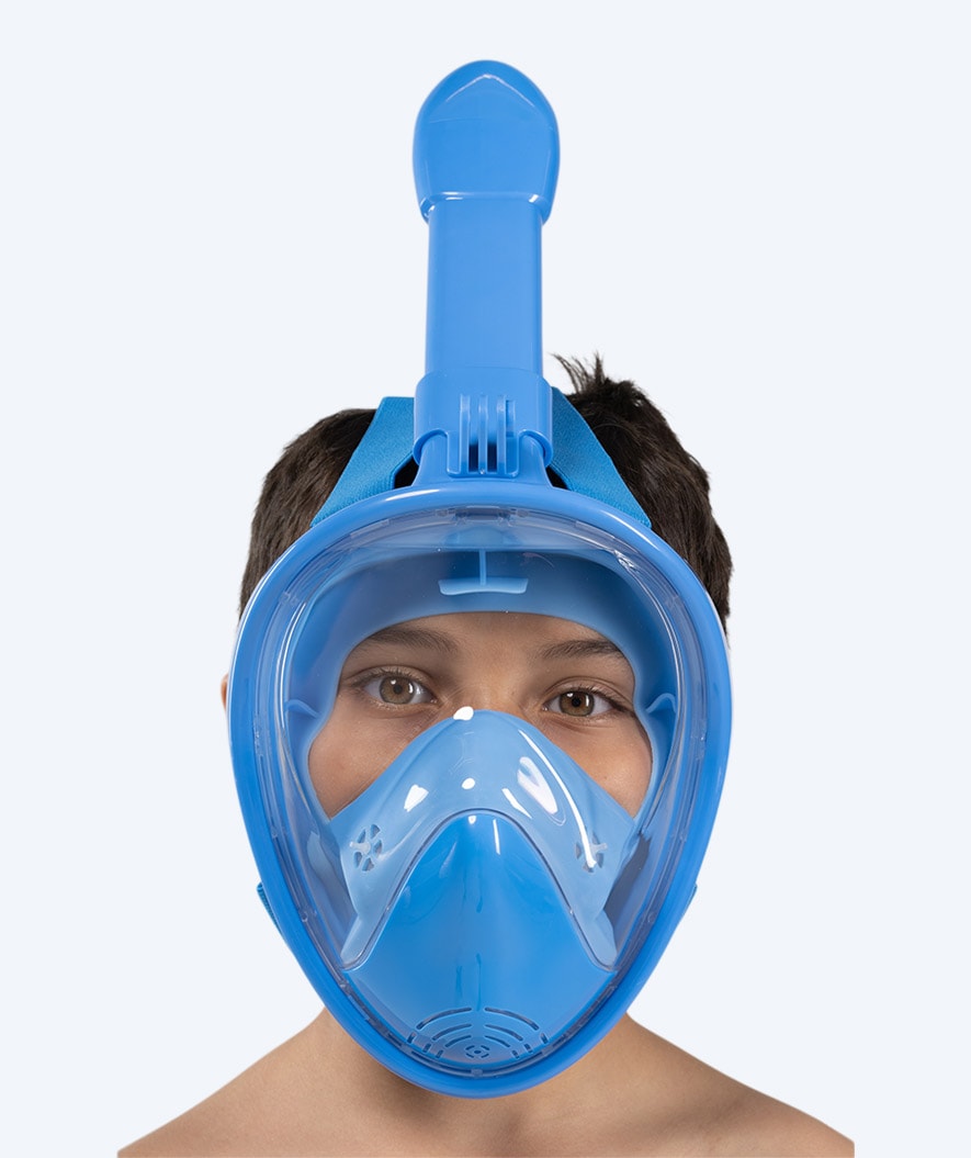 Snorkelmask för barn med 180° sikt & Dry Top – Bekväm & Läckagesäker