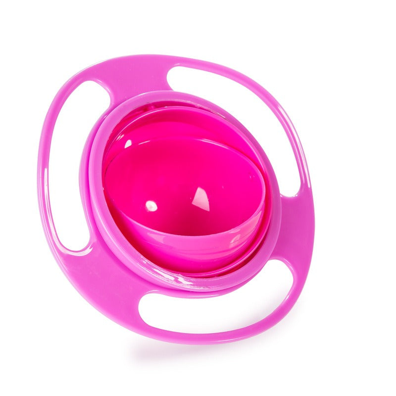 Anti-spill Skål för Barn – 360° Roterande Skål BPA-fri | TinyTurn™