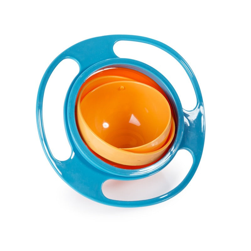 Anti-spill Skål för Barn – 360° Roterande Skål BPA-fri | TinyTurn™