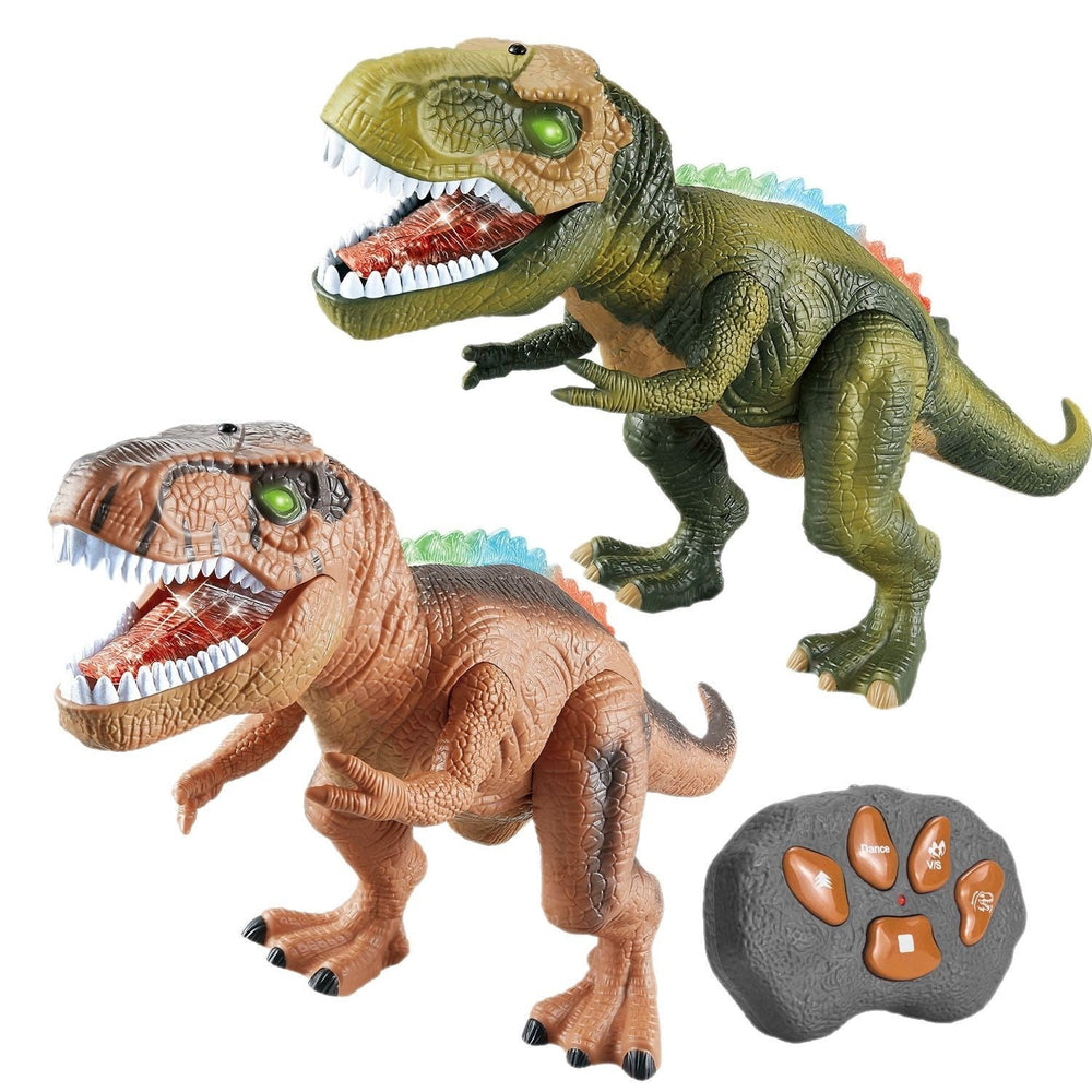 Radiostyrd dinosaurieleksak – Radiostyrd dinosaurie med ljus och ljud