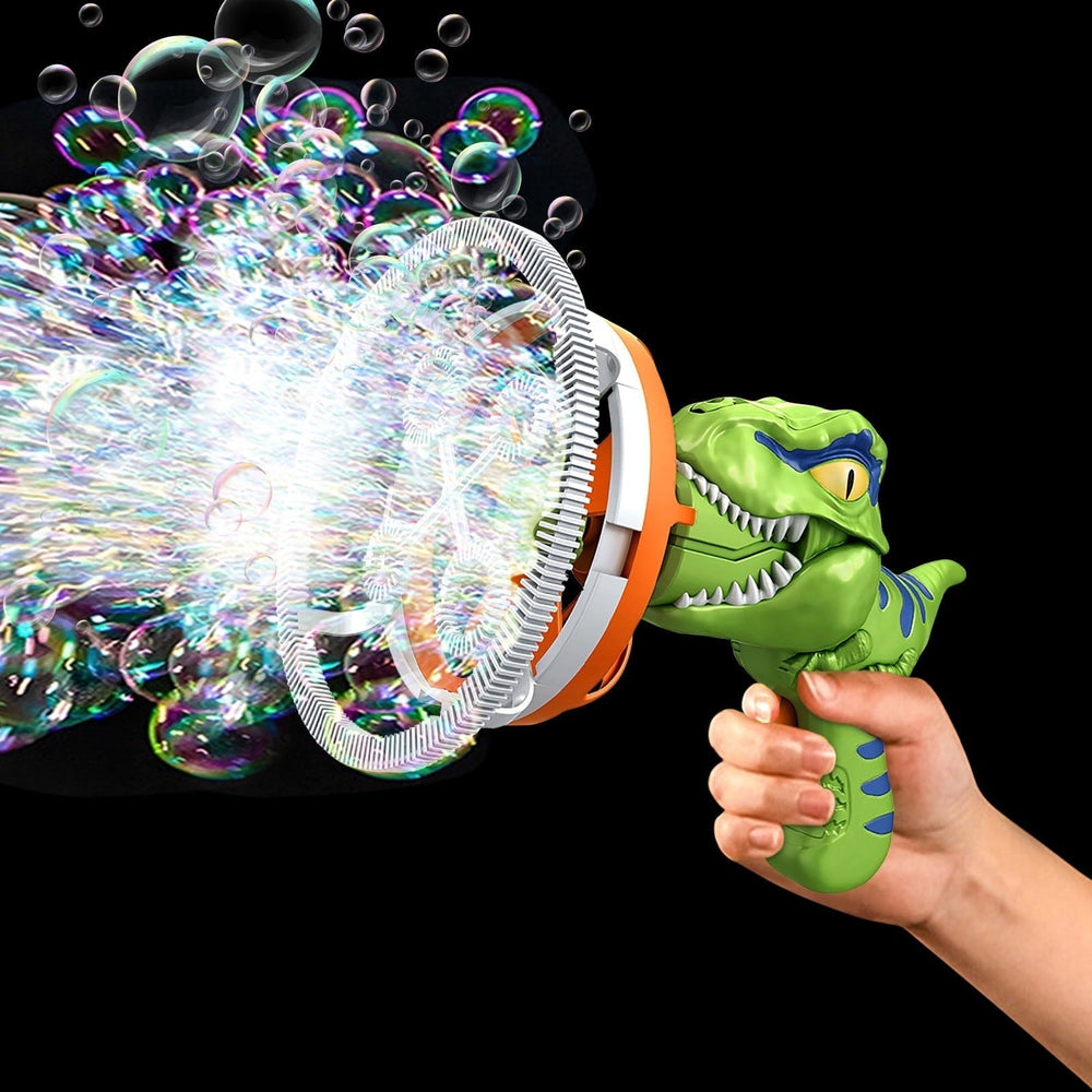 Dino Bubbelmaskin för Barn – Automatisk Bubbelmaskin för Utomhuslek från 3 År
