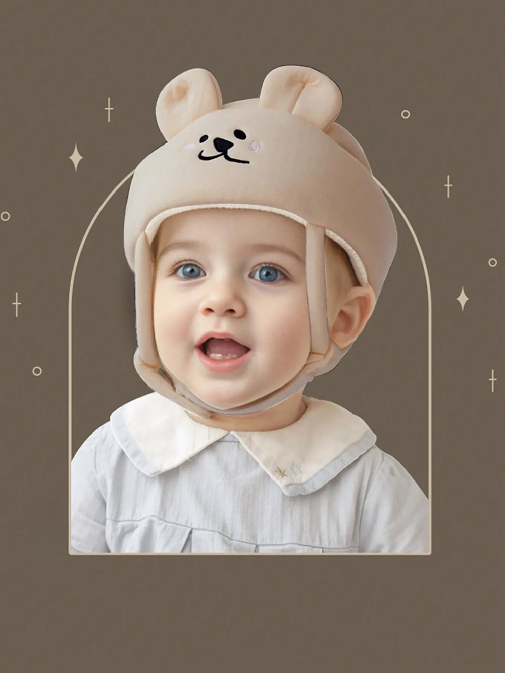 Baby skyddshjälm – Mjukt huvudskydd för de första stegen