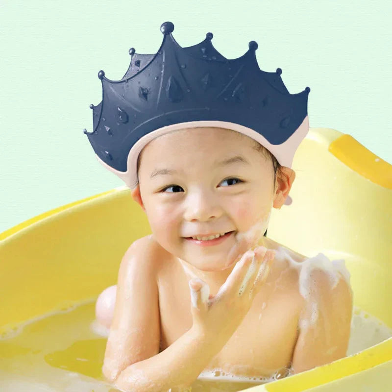 OctoSplash Baby Badmössa – Skydd mot Vatten och Schampo för Babys och Småbarn