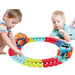 Flexibel Racerbana för Barn – Kreativ Bygglek & Spel | Set med 46 Delar från 4 År