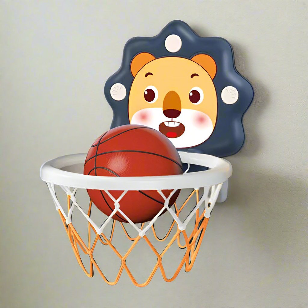 Mini Basket Set för Barn – Interaktivt & Aktivt Leksak för Inomhus och Utomhus – Främjar Motorik & Rörelse – Från 3 År