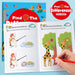 Hitta Skillnaden Aktivitetsbok – 2-Pack Pedagogisk Pusselbok för Barn