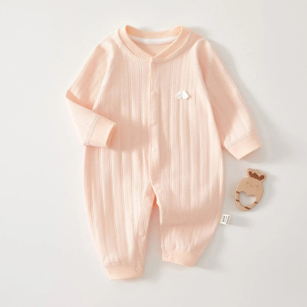 Baby Pyjamas Bomullssovdräkt – Mjuk & Bekväm | 0-18 mån