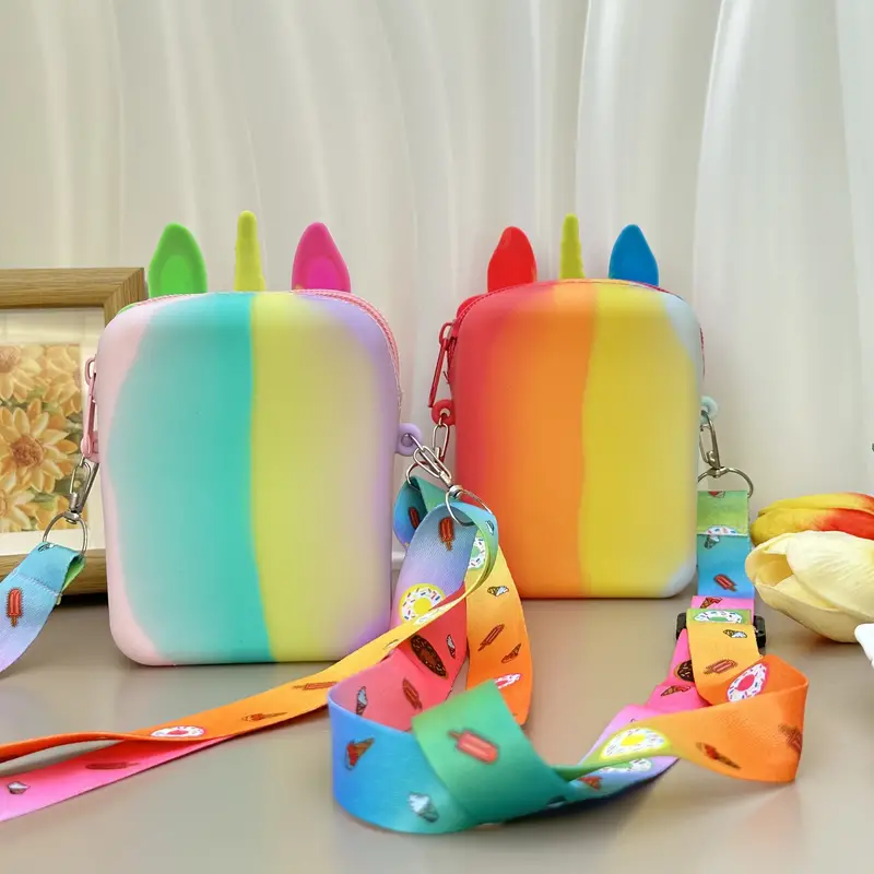SparkleUnicorn Pop-it Ryggsäck – Magisk Enhörningväska för Barn | Stresslindrande & Lekfull