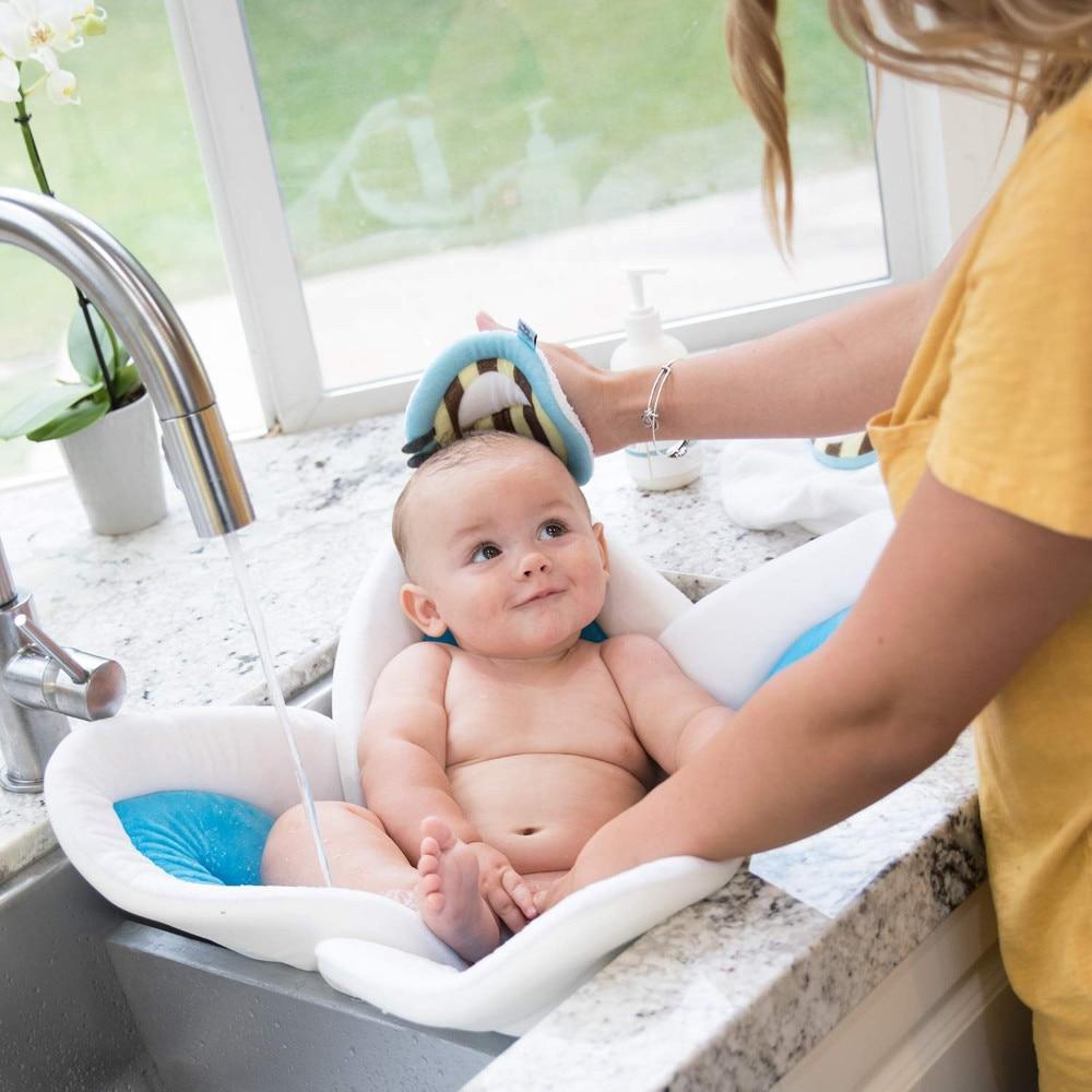 Köp Mjuk Babybadblomma – Bekväm och säker badning för din nyfödda baby