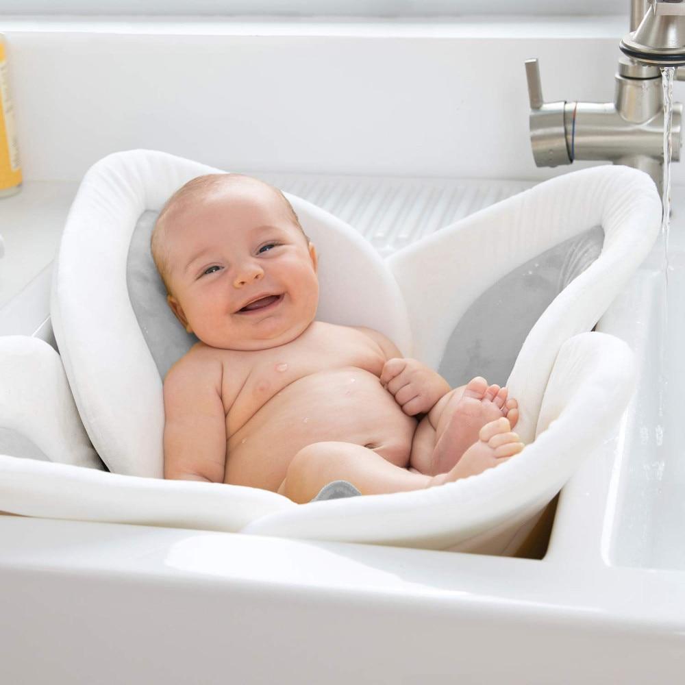 Köp Mjuk Babybadblomma – Bekväm och säker badning för din nyfödda baby