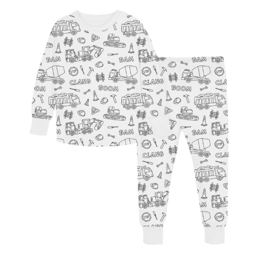 Kreativ Pyjamas Färgsättningsset för Barn – Designa och Personalisera Din Egen Sovoutfit!