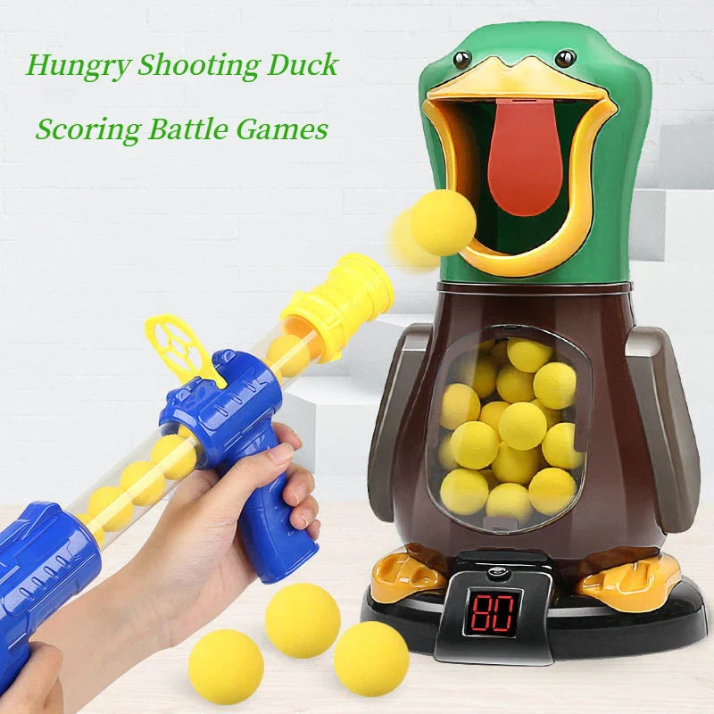 Duck Shooter Skjutspel – Interaktivt Spel med Poäng & Ljuseffekter