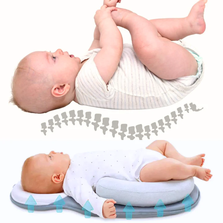 Ergonomiskt babynest – Mjukt & andningsbart babynest (0–12 månader)