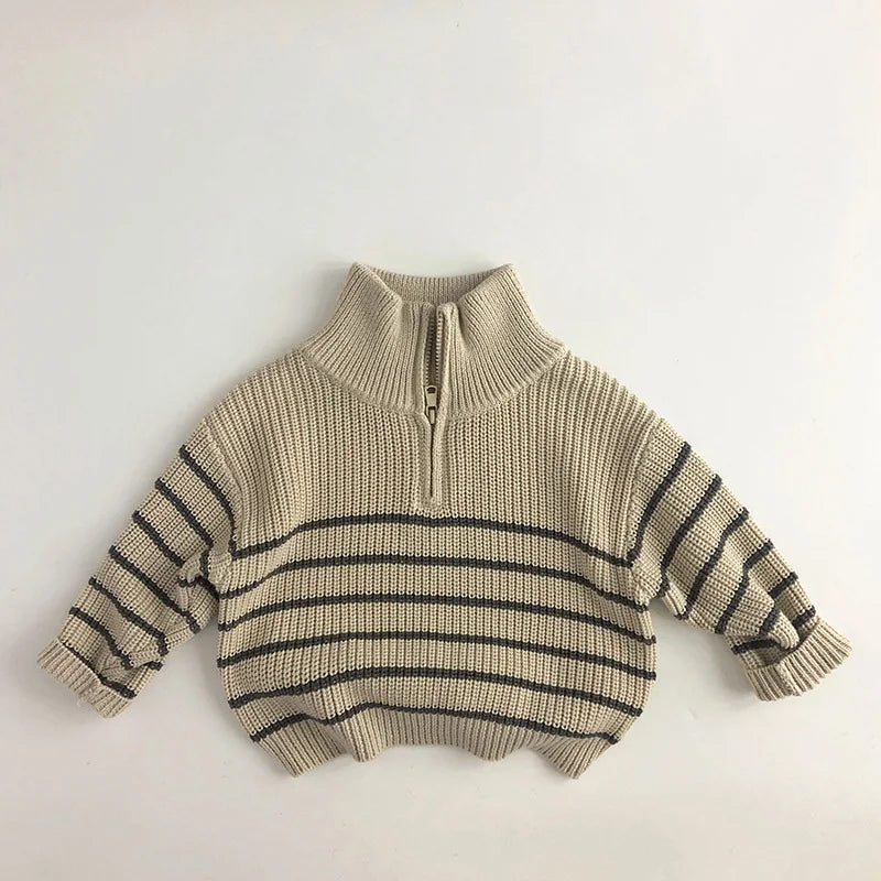 EasyZip Barntröja – Bekväm Unisex Tröja med Dragkedja | Barn 0–6 år