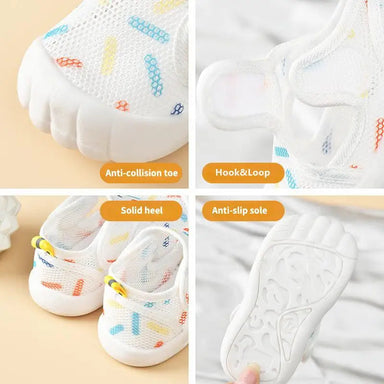 Babysandaler för Första Stegen – Andningsbara, Lättviktiga & Halkfria | LittleSteps®