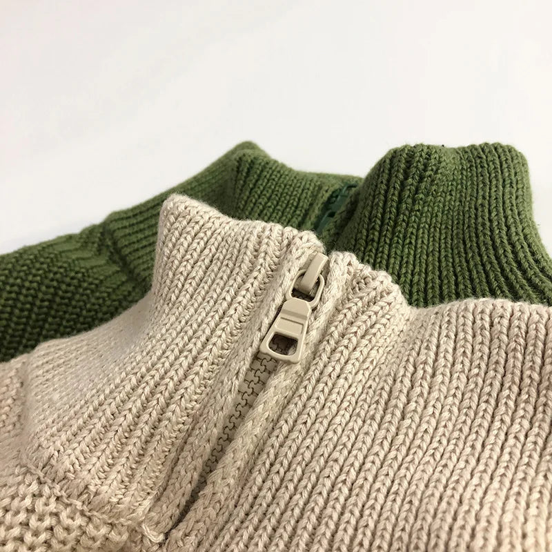 EasyZip Barntröja – Bekväm Unisex Tröja med Dragkedja | Barn 0–6 år