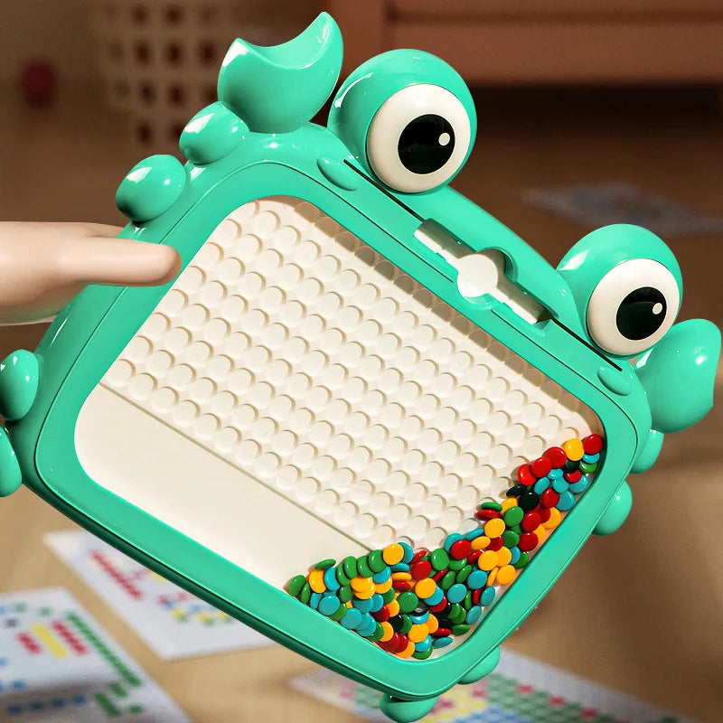 EduPlay Crabby Magneto Magnettablet – Kreativt Lekande & Lärande utan Röra för Barn