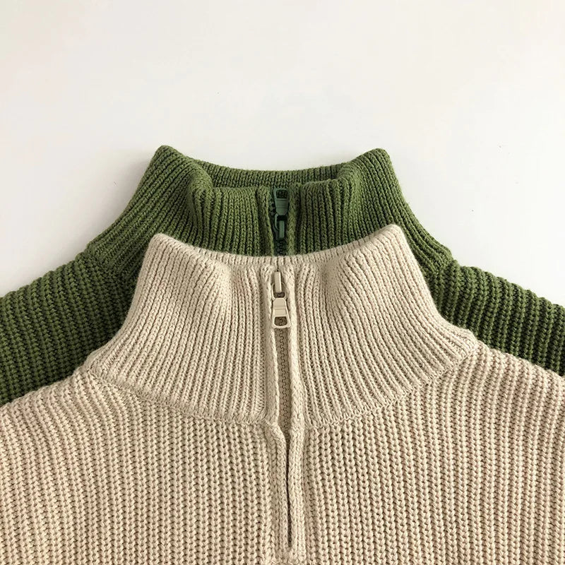 EasyZip Barntröja – Bekväm Unisex Tröja med Dragkedja | Barn 0–6 år