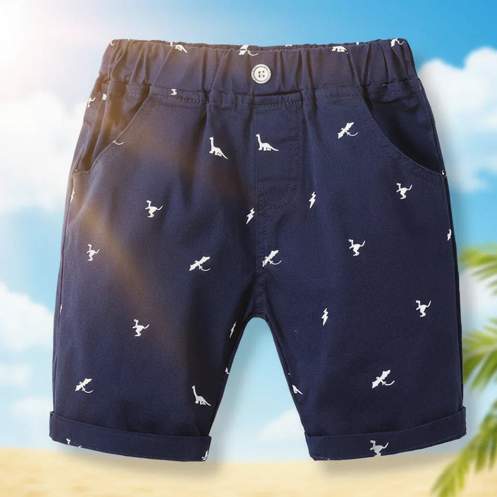 Barn Sommarshortskor – Lätt & Bekvämt med Lekfullt Mönster | 2-7 år