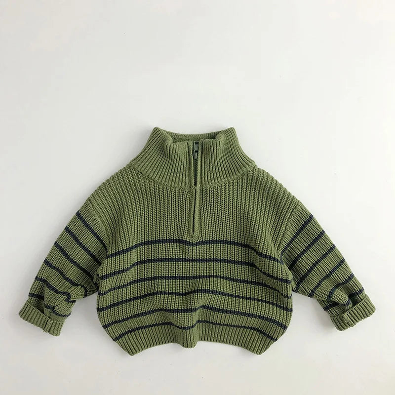 EasyZip Barntröja – Bekväm Unisex Tröja med Dragkedja | Barn 0–6 år