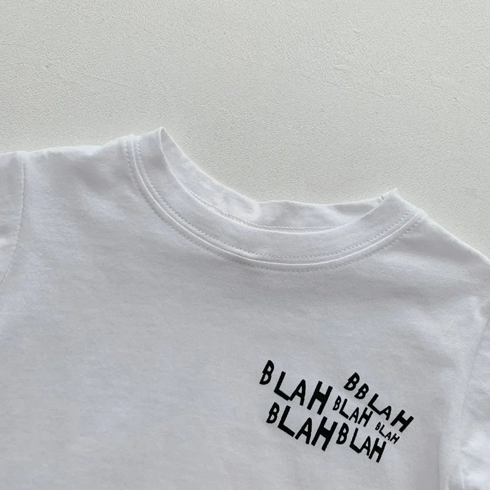 Denim Babyklädset – Bekväm Hängselbyxa & T-shirt – 0–3 år