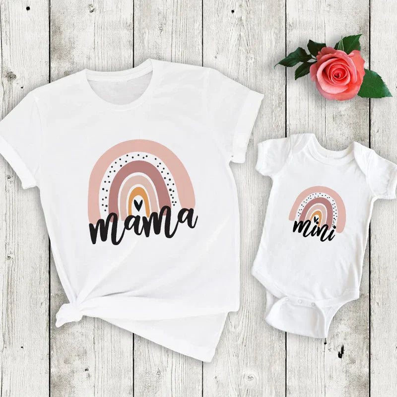 Mamma & Dotter Matchande Set – Tröja & Sparkdräkt
